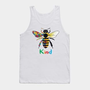 Be Kind Autism Awareness T-shirt Tank Top